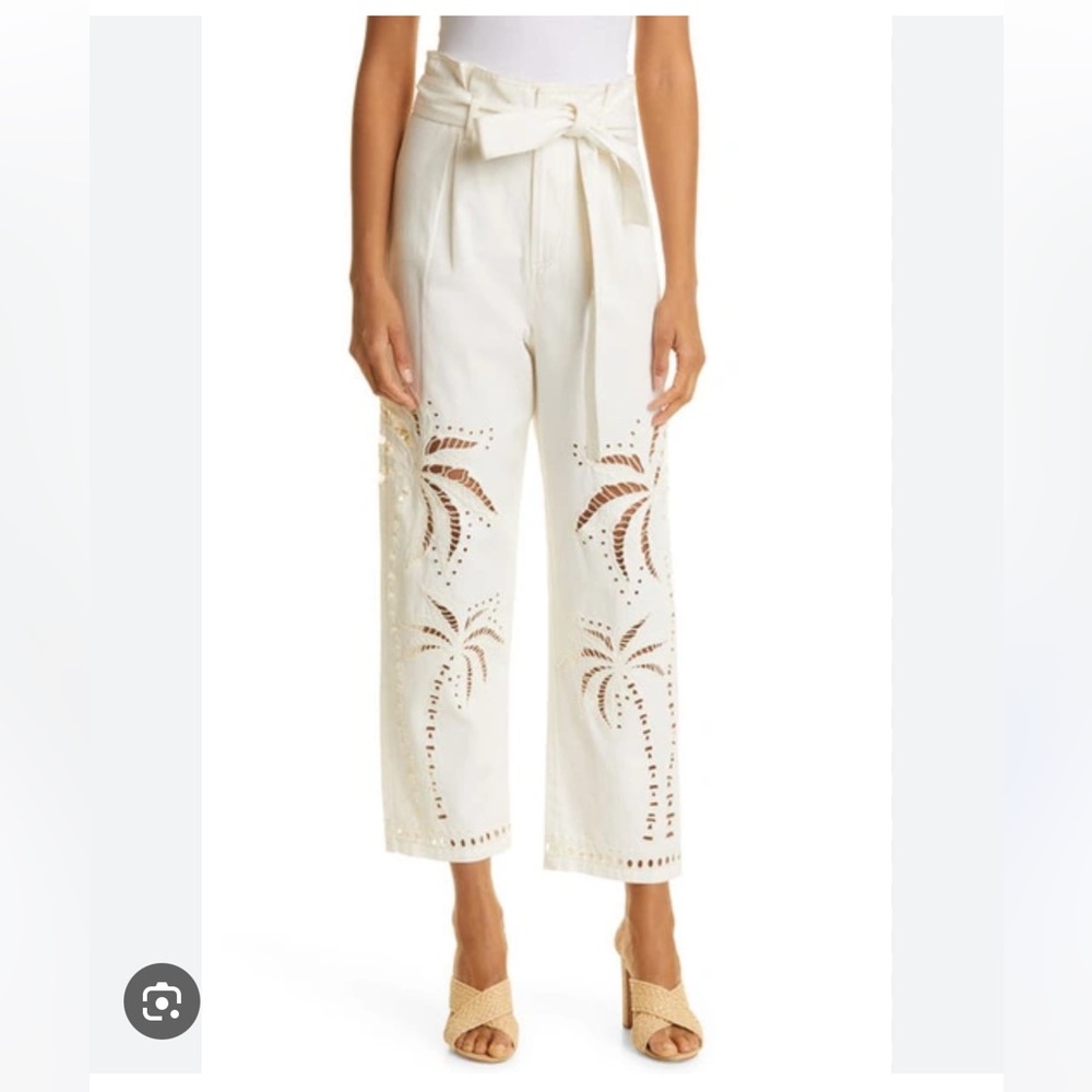 FARM Rio Palm Tree Richelieu pants